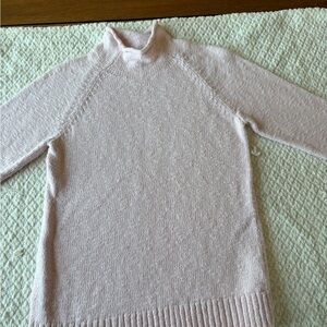 L.L. Bean Soft Blush Turtleneck Sweater